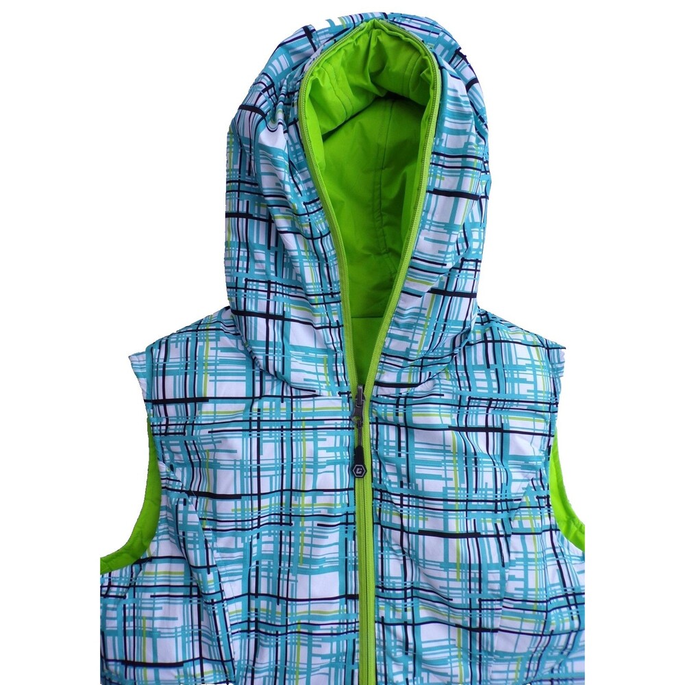 Killtec Level 3 Reversible Hooded Down Puffer Ves… - image 3